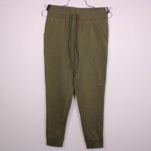 Sweatshirt Project Pants Womens M Green Drawstring Pull‎ On Stretch Fit26x24.25